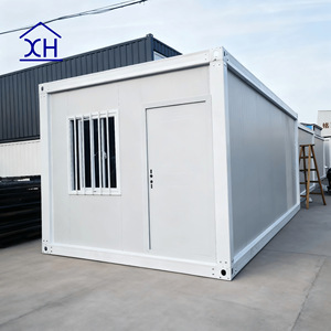 Xh 40ft hai lớp cách điện thép gấp container nhanh chóng xây dựng thiết lập đơn giản cho văn phòng cắm trại ngoài trời - Product Image 1