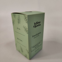 Coffret cadeau de mariage personnalisable Papier kraft ondulé Avantage UV pour l'emballage de café de parfum alimentaire avec gaufrage