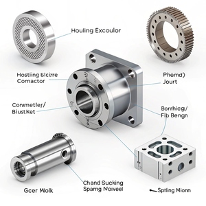 บริการงานกลึง CNC ชิ้นส่วนทองเหลืองกลึง CNC สำหรับชิ้นส่วนส่งกำลังเครื่องจักร ผลิตตามแบบ OEM - Product Image 5