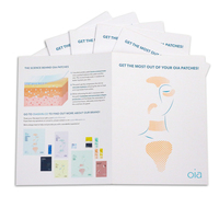 Impression en gros de dépliants/brochures/livrets manuels d'instructions sur papier A4