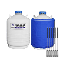 Réservoir d'azote liquide en alliage d'aluminium 35L YDS-35-50 pour échantillons congelés