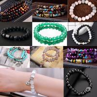 Perles rondes en agate Dzi tibétaine à facettes en pierre naturelle de 8 mm, perles intercalaires lâches pour la fabrication de bijoux, bracelets et colliers DIY
