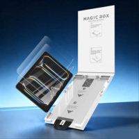 Protection d'écran en verre trempé sans bulles avec applicateur facile, kit d'installation sans poussière pour iPad Air Pro Mini