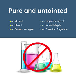 Lingettes pour bébé sans plastique 99.9% Water avec <span class=keywords><strong>extrait</strong></span> de graines d'agrumes grandis (<span class=keywords><strong>pamplemousse</strong></span>) pour tout-petits et lingettes humides pour peau sensible - Product Image 5