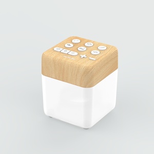 Xinvo 2024 Hot Sản phẩm bán chạy <span class=keywords><strong>mini</strong></span> không dây Bluetooth phòng thu Loa LED trắng tiếng ồn máy Nhà Máy Giá OEM ODM - Product Image 3