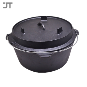 Casserole hollandaise en <span class=keywords><strong>fonte</strong></span> de qualité supérieure pour le camping, avec couvercle, <span class=keywords><strong>prix</strong></span> d'usine en Chine, 6QT - Product Image 3