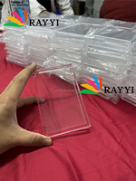 Boîte de protection en acrylique ultra-transparente pour booster pack, avec couvercle magnétique, étui de présentation individuel pour collectionneurs