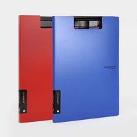 Gran oferta de accesorios de oficina, archivo A4 de enfermería, caja de archivo A4 de plástico, portapapeles con caja de archivo de almacenamiento, carpeta organizadora