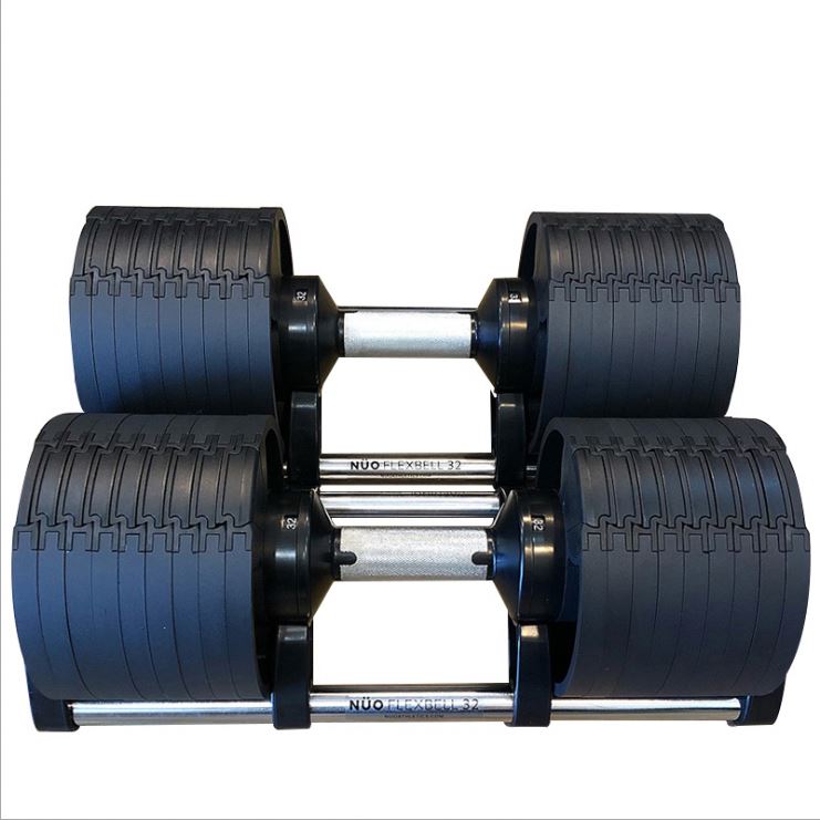 Nuo Flexbell 32kg Adjustable Dumbbell Set for Gym & Home