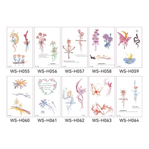 ใหม่โรแมนติกสติกเกอร์รอย<span class=keywords><strong>สัก</strong></span>นิ้วกันน้ำ TikTok อินเทอร์เน็ตที่เป็นที่นิยมเล็กๆน้อยๆหมวกแดงสไตล์รอยสักที่แขนสีสันสดใส - Product Image 2