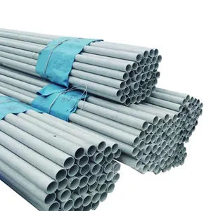Hot Rolled 304 316 Seamless Stainless Steel Tubing Butt Welded Seamless Pipes Factory