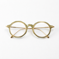 Monture de lunettes tendance en acétate de titane, monture intégrale de haute qualité pour adultes unisexe, vente chaude