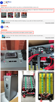 SOEC Nouvelle version V19 Kits DIY Boîte 51.2V 280/314Ah Batterie LiFePO4 Boîtier en acier inoxydable Conception empilable JKPB2A16S20P BMS LCD