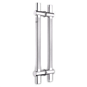Manija de puerta de acero inoxidable estilo europeo para baño, fácil instalación, ambidiestra - Product Image 2