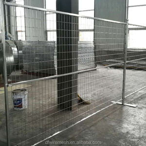 Bâtiment de jardin en Chine No Dig 50*50mm Mesh 6x8 Location Orange CA Clôture de construction temporaire - Product Image 2