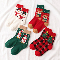 Coffret Cadeau de Chaussettes de Noël Personnalisées – Bonhomme de Neige, Renne, Pingouin, Sapin de Noël – Chaussettes Jacquard pour Fêtes de Fin d'Année, Cadeau Familial, Vente en Gros