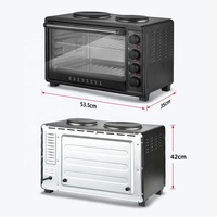 Mini four électrique multifonction 48l domestique pour la cuisson du pain et la fabrication de pizza avec CE
