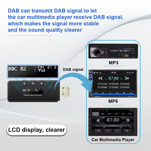 Receptor de Radio Digital DAB+, Adaptador USB FM a DAB, Módulo de Antena Modelo A2121 para Radio de Coche Universal, Estéreo, Autoradio - Product Image 2