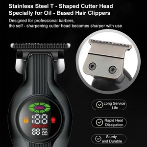<span class=keywords><strong>Tondeuse</strong></span> à <span class=keywords><strong>cheveux</strong></span> électrique professionnelle pour salon, <span class=keywords><strong>tondeuse</strong></span> à barbe, <span class=keywords><strong>tondeuse</strong></span> USB, outils de <span class=keywords><strong>coupe</strong></span> de <span class=keywords><strong>cheveux</strong></span> pour hommes, écran LED de haute qualité - Product Image 2