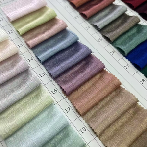 Nouveau <span class=keywords><strong>design</strong></span>, tissu en crêpe tissé sur mesure, 100% polyester, respirant, satin froissé pour vêtements - Product Image 4