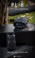 Telémetro Láser Rojo Multifuncional de 800m, Buzzard Optics, Conexión a la Aplicación Móvil Ballistic, Prueba de Velocidad del Viento