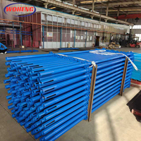 Construction Adjustable Steel Props for Concrete Scaffold Jack Post Q235 Painted Acrow Props Building Formwork WOHENG WH-A