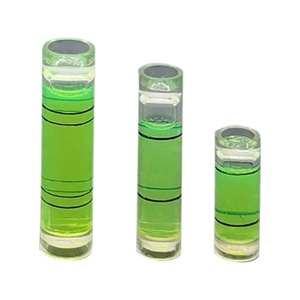 Mini niveau à bulle cylindrique vert, outil d'alignement de précision pour projets de bricolage et tâches de nivellement mural - Product Image 4