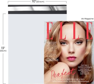 ซองพลาสติกกันน้ำสำหรับส่งพัสดุ  พร้อมกาวเหนียวแน่น สำหรับอีคอมเมิร์ซและงานขนส่ง - Product Image 5