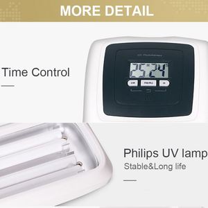 Meilleure vente de lampe UVB de bureau Noyau 4006B à bande étroite UVB 311nm Lampe de photothérapie UV Vitiligo Psoriasis - Product Image 6