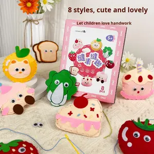 Nuovo prodotto caldo per bambini che cuciono divertenti ragazzi ragazze tavolo da disegno 20x20x20cm Unisex regalo creativo - Product Image 2