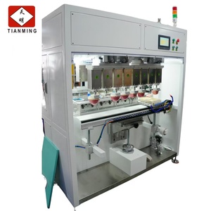 Tianming 8 <b>Color</b> Semi-Automatic Pad <b>Printer</b> Pneumatic Drive Touchscreen Control Steel Body AC 220V - Product Image 1