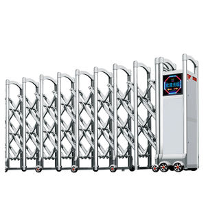 Daire kullanımı için otomatik elektrikli geri çekilebilir araba çit kapısı güvenlik fonksiyonu - Product Image 2