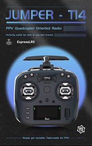 จอยควบคุมวิทยุ Jumper T14 <span class=keywords><strong>2</strong></span>.4GHz 915MHz 1000mW ฮอลล์กิมบอล หน้าจอ OLED <span class=keywords><strong>2</strong></span>.42 นิ้ว สำหรับควบคุมโดรน FPV และเครื่องบิน RC - Product Image 2