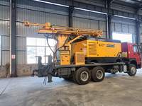 Foreuse de puits d'eau montée sur camion de machines industrielles à haut rendement de bonne qualité meilleure vente pour le forage de puits d'eau