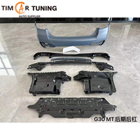 Pare-chocs avant style MT G30 LCI avec kit de pare-chocs arrière pour BMW Série 5 G30 G38 2021-2023, kit carrosserie style MT