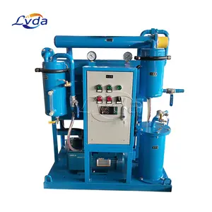 China factory supplier vacuum turbine oil decolorization purifier machine