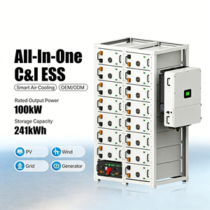 ระบบกักเก็บพลังงานแสงอาทิตย์แบบมัลติฟังก์ชั่น C & I ESS แบตเตอรี่อุตสาหกรรม LiFePO4 - Product Image 1