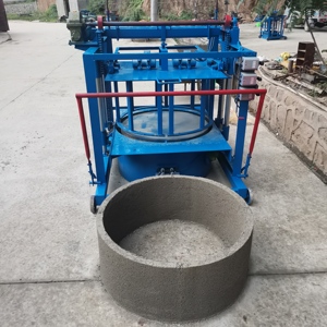 Để xây dựng các cơ sở thoát nước KM4-45 sản xuất máy khối bê tông di động của ống thoát nước cống xi măng - Product Image 4