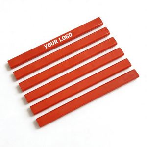 Lápices de Carpintero Negros con Logotipo Personalizado al por Mayor, con Dureza HB 4H para Madera, Hormigón, Piedra, Trabajos de Madera, Regalo Promocional - Product Image 1