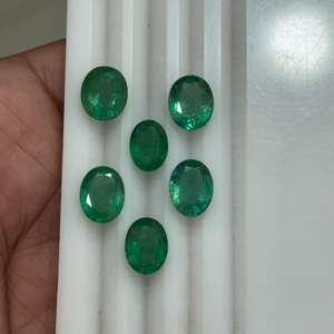 Émeraude zambienne naturelle, taille libre, lot de 6 pièces, vente en gros pour la fabrication de bijoux et autres usages - Product Image 5
