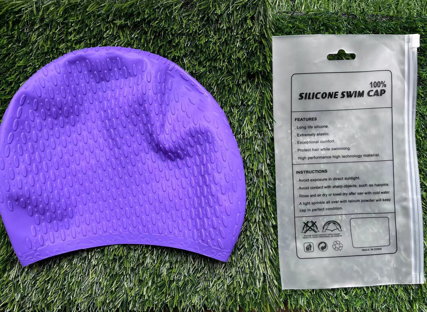 Emballage de sac ziplock délicat avec capuchon de gouttelette violette