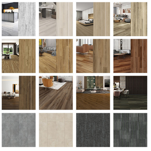 Losetas de Vinilo de Lujo LVT de PVC Duradero, Estándar Europeo, Hechas <span class=keywords><strong>en</strong></span> China, Resistentes al Agua, Autoadhesivas, para Pisos Interiores de Hoteles y Escuelas - Product Image 6