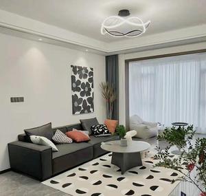 Ensemble de canapés modulaires en cuir de luxe minimaliste de haute qualité personnalisé - Product Image 6