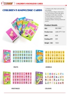Jeu de cartes flash éducatives personnalisées pour l'apprentissage de l'anglais avec boîte, sur le thème des fruits, des animaux, des légumes et des couleurs, pour étudiants et enfants