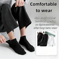 Chaussettes de cheville confortables en coton peigné tricoté de haute qualité avec logo personnalisé et ouverture à bande élastique très résistante