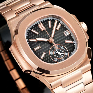 Novo Relógio Masculino PP 5980 18K Ultra-fino com Movimento Automático, Multifuncional para Negócios e Esportes - Product Image 2