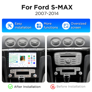 Junsun วิทยุติดรถยนต์สำหรับ Ford S-Max S Max 2007-2015วิทยุติดรถยนต์มัลติมีเดียสำหรับ Ford S-Max - Product Image 2