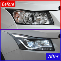 Feux avant à LED, phares DRL, nouveaux accessoires automobiles pour Chevrolet Cruze Projector