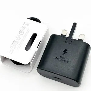 Cargador Rápido Tipo-C de 20W con USB PD para <span class=keywords><strong>Carga</strong></span> Rápida Adaptativa para S25/S24/S23/S22/S21 Note 20 Ultra Plus - Product Image 1