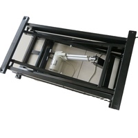OEM ODM Fabricant Facial SPA Pliable En Acier Inoxydable Base De Chaise De Levage Électrique Automatique Beauté Table De Massage